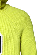 Dolce & Gabbana Green 69 Knit Hooded Men Pullover Sweater - Zeiniez