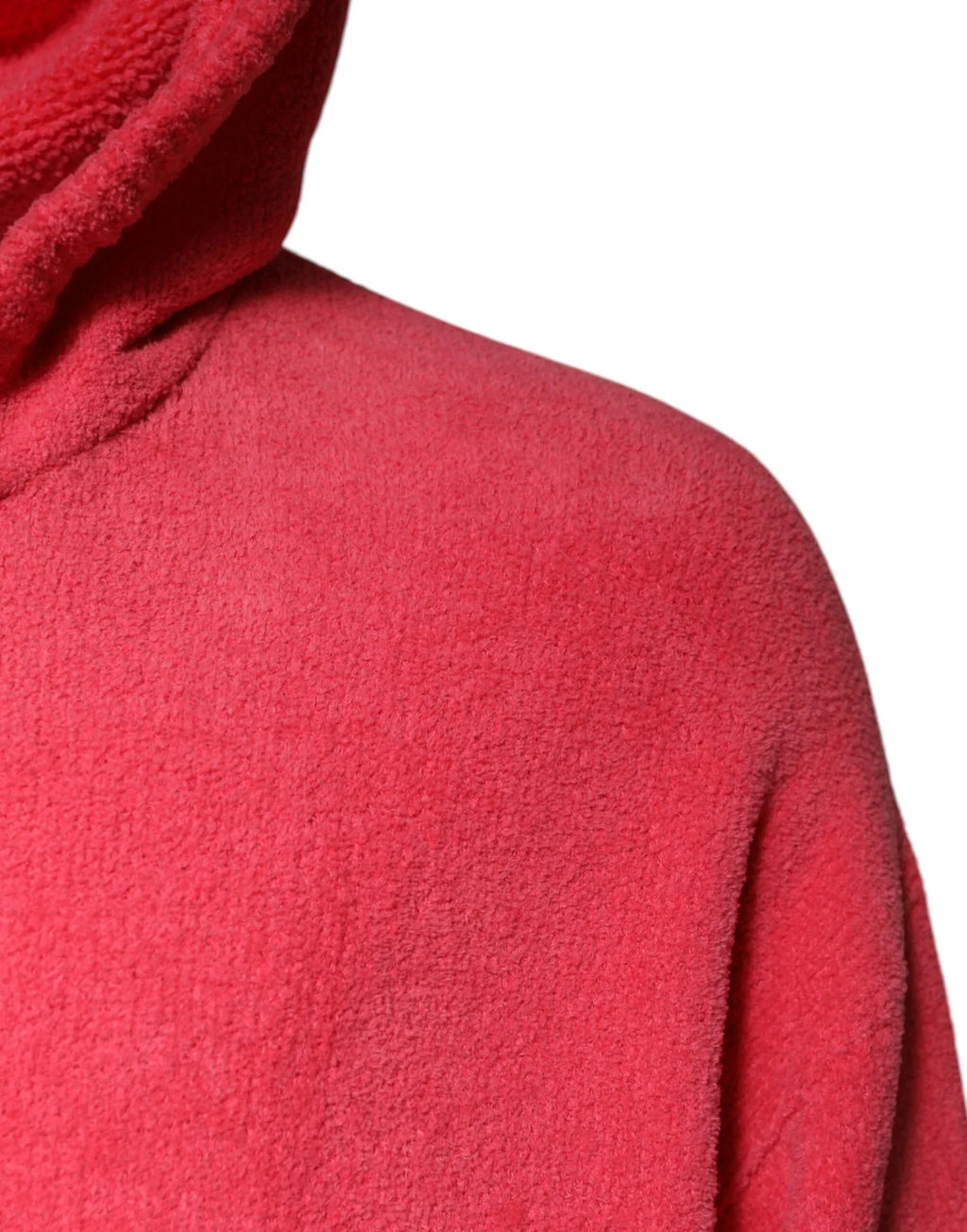 Dolce & Gabbana Red Cotton Knit Hooded Men Pullover Sweater - Zeiniez