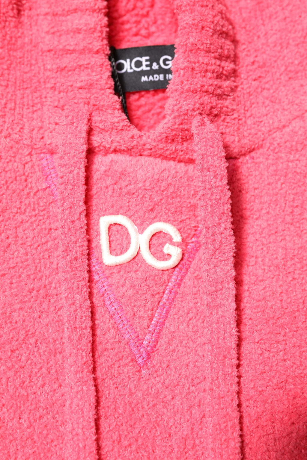 Dolce & Gabbana Red Cotton Knit Hooded Men Pullover Sweater - Zeiniez