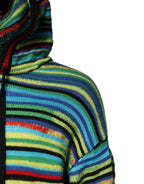 Dolce & Gabbana Multicolor Cotton Hooded Pullover Sweater - Zeiniez