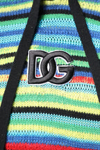 Dolce & Gabbana Multicolor Cotton Hooded Pullover Sweater - Zeiniez