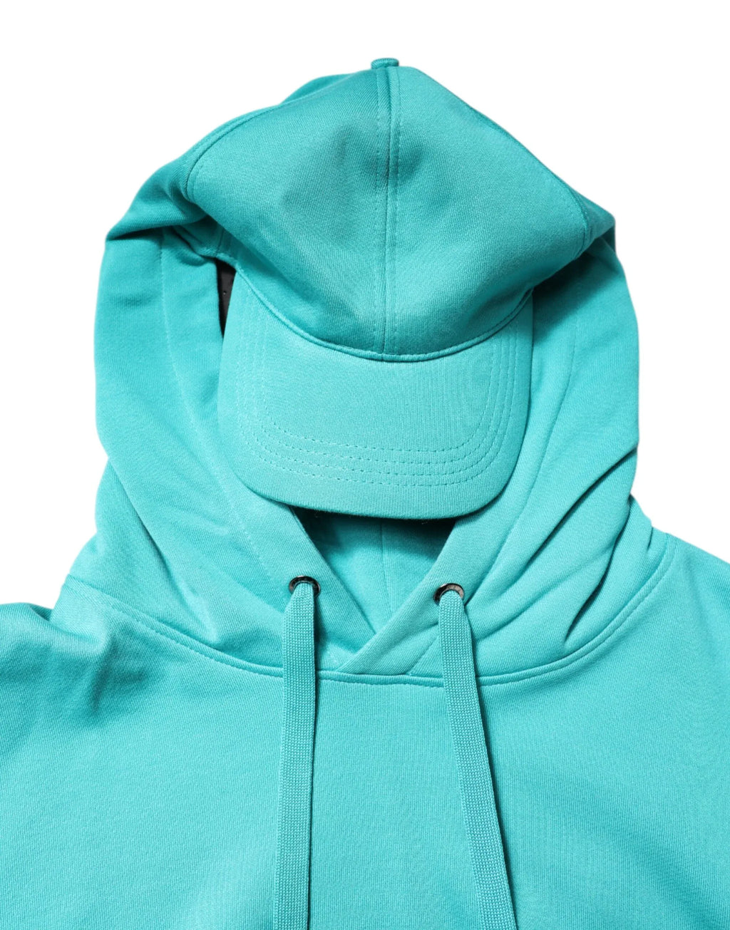 Dolce & Gabbana Green Cotton Hooded Men Sportswear Vest Sweater - Zeiniez