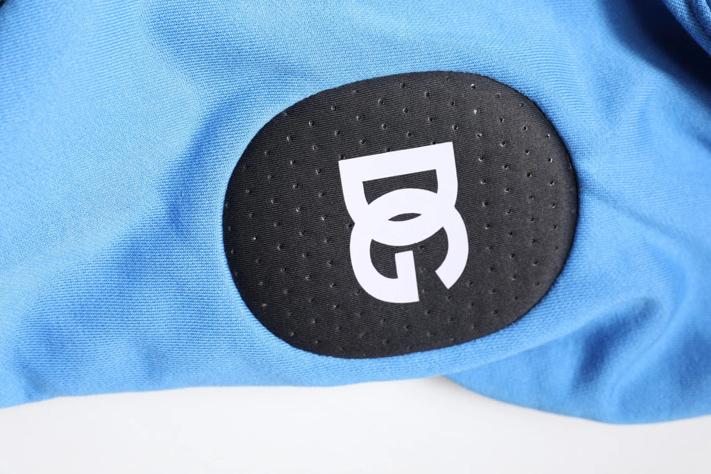 Dolce & Gabbana Blue Cotton Hooded Men Sportswear Vest Sweater - Zeiniez