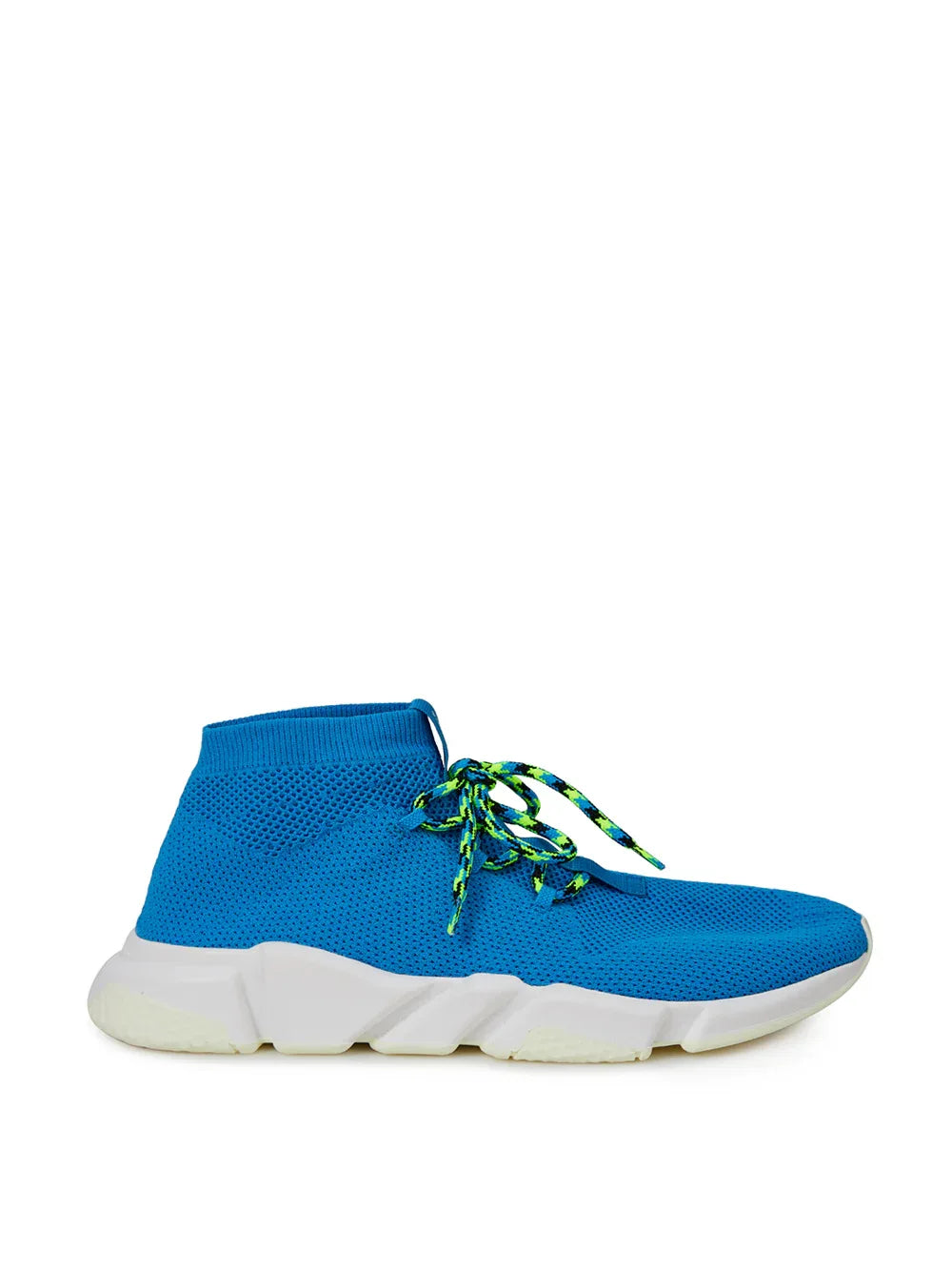 Balenciaga Blue Cotton Athletic Sneakers - Zeiniez
