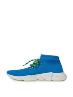 Balenciaga Blue Cotton Athletic Sneakers - Zeiniez