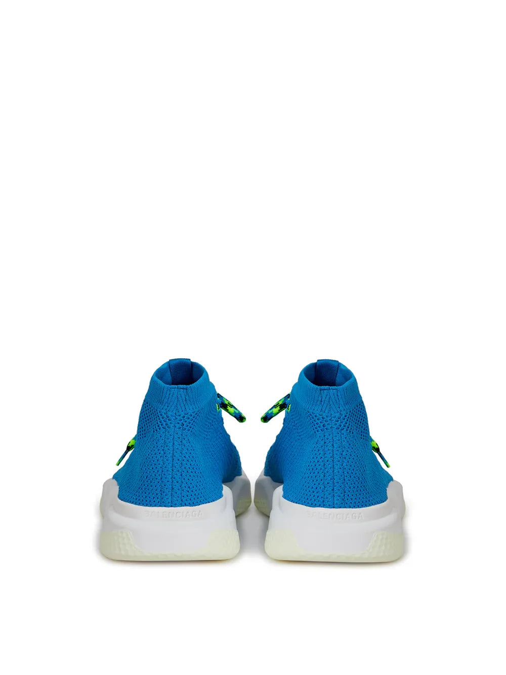 Balenciaga Blue Cotton Athletic Sneakers - Zeiniez