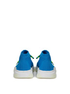 Balenciaga Blue Cotton Athletic Sneakers - Zeiniez