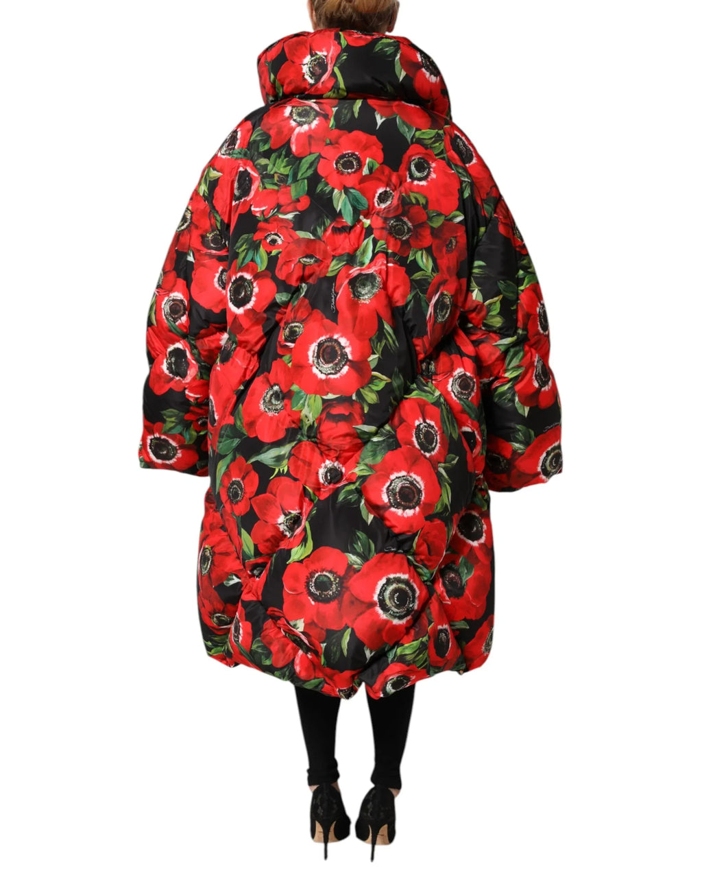Dolce & Gabbana Multicolor Floral Full Zip Padded Jacket - Zeiniez