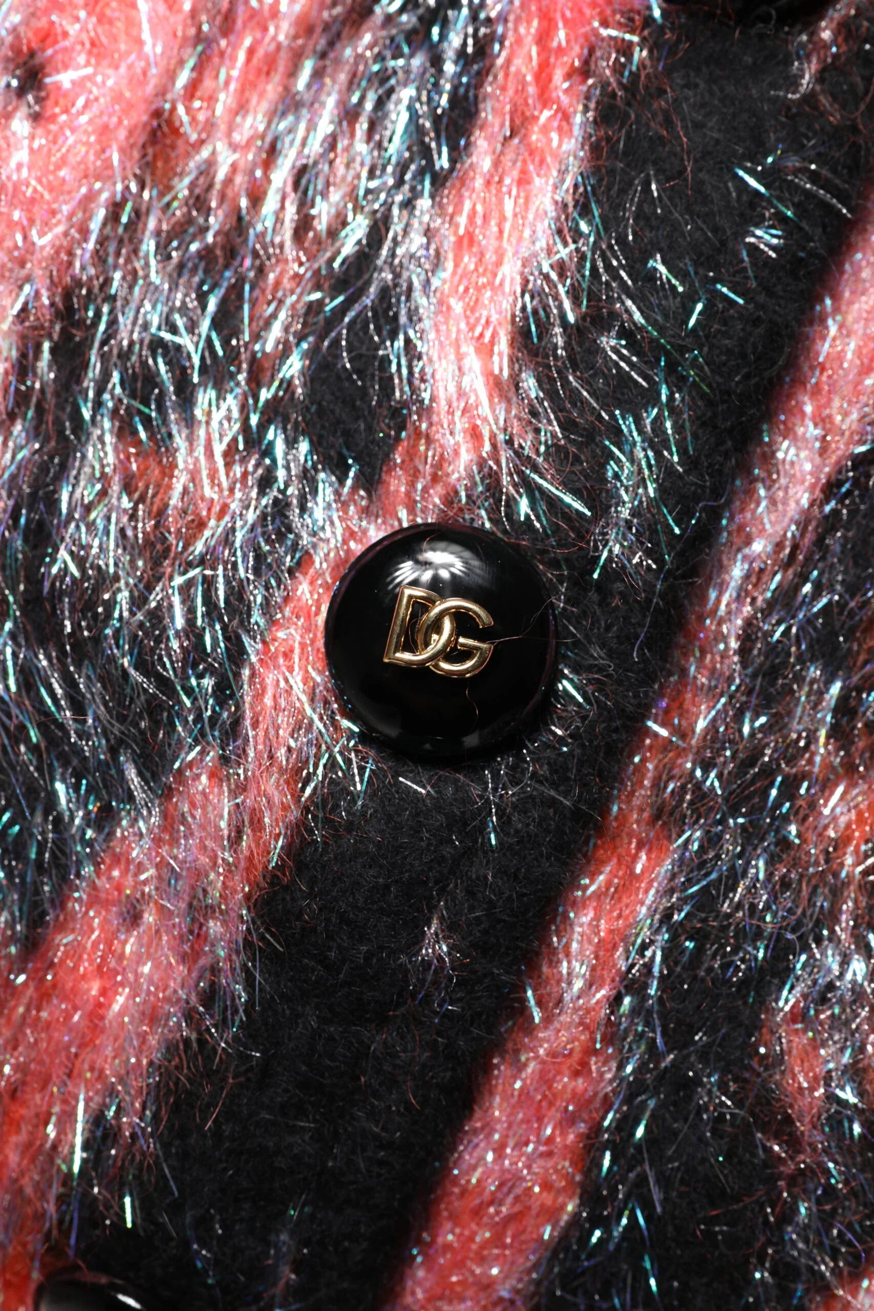 Dolce & Gabbana Red Mohair Wool Button Down Cardigan Sweater - Zeiniez