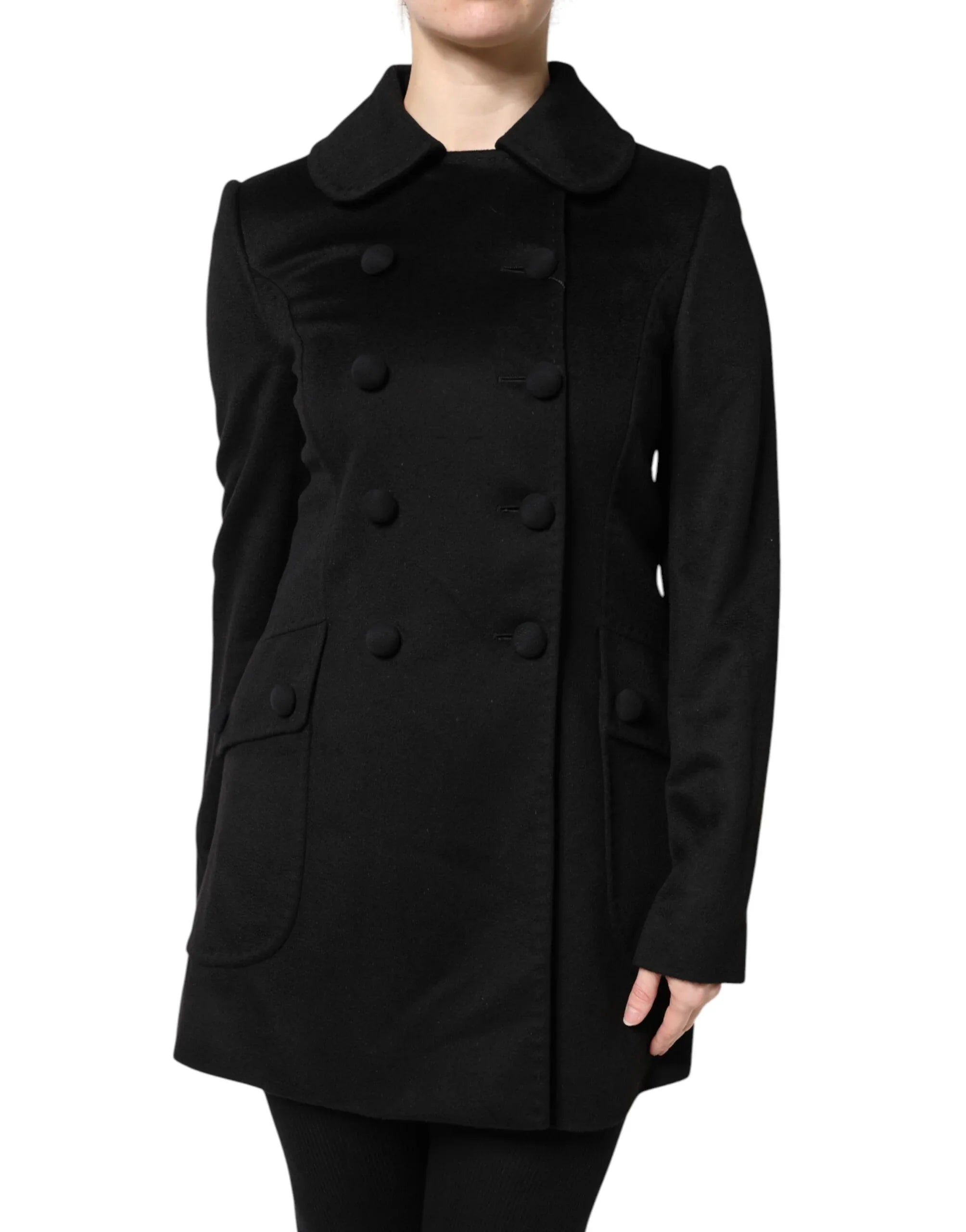 Dolce & Gabbana Black Wool Sartoria Italiano Blazer Jacket - Zeiniez