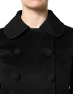 Dolce & Gabbana Black Wool Sartoria Italiano Blazer Jacket - Zeiniez