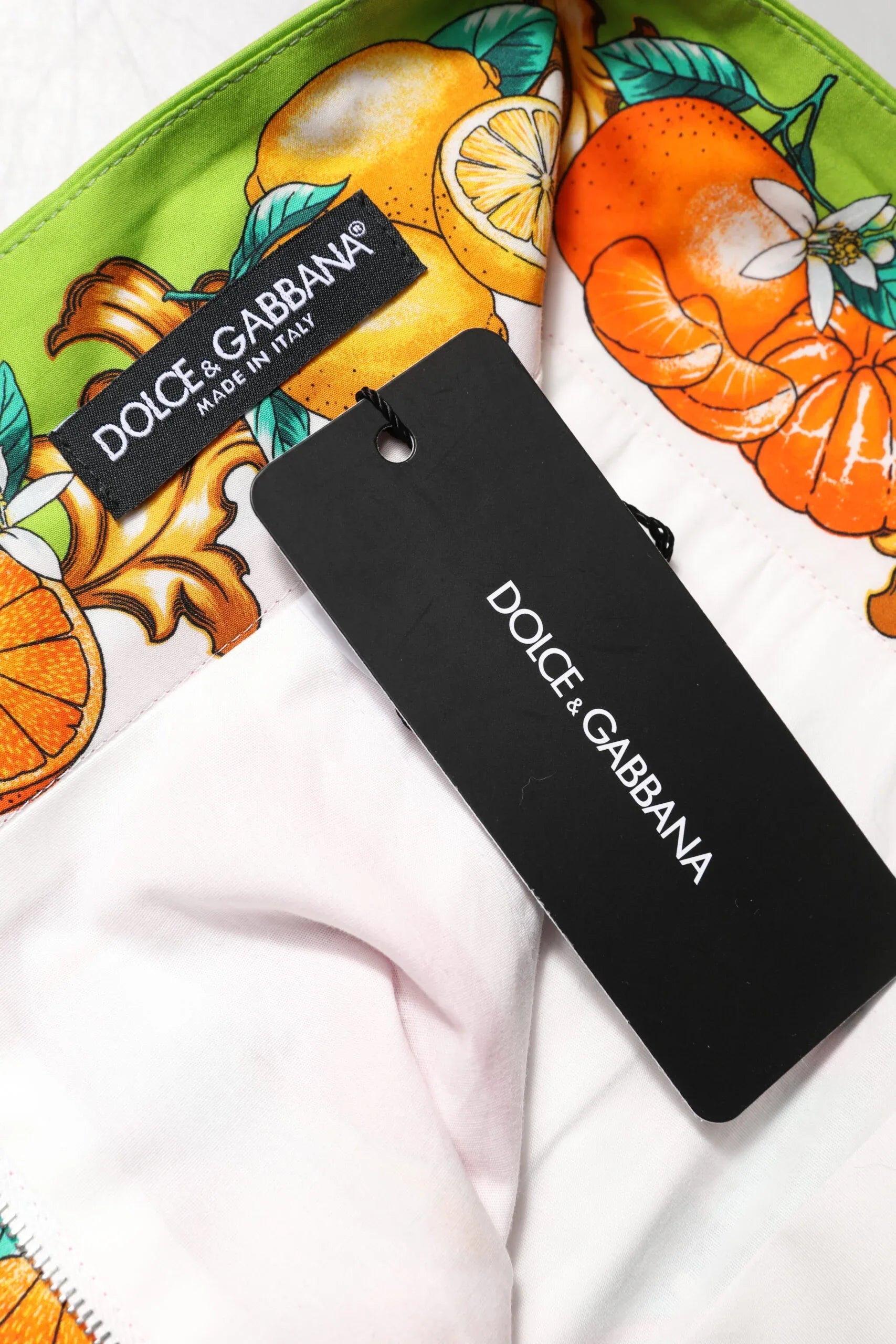 Dolce & Gabbana Pink Printed High Waist Hot Pants Shorts - Zeiniez