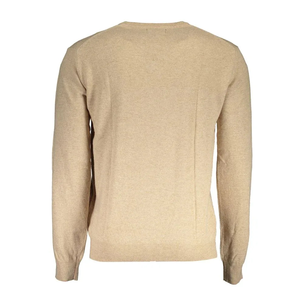 La Martina Beige Lyocell Men's Sweater - Zeiniez