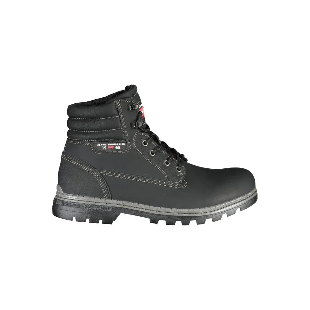 Carrera Black Polyester Men Boot - Zeiniez