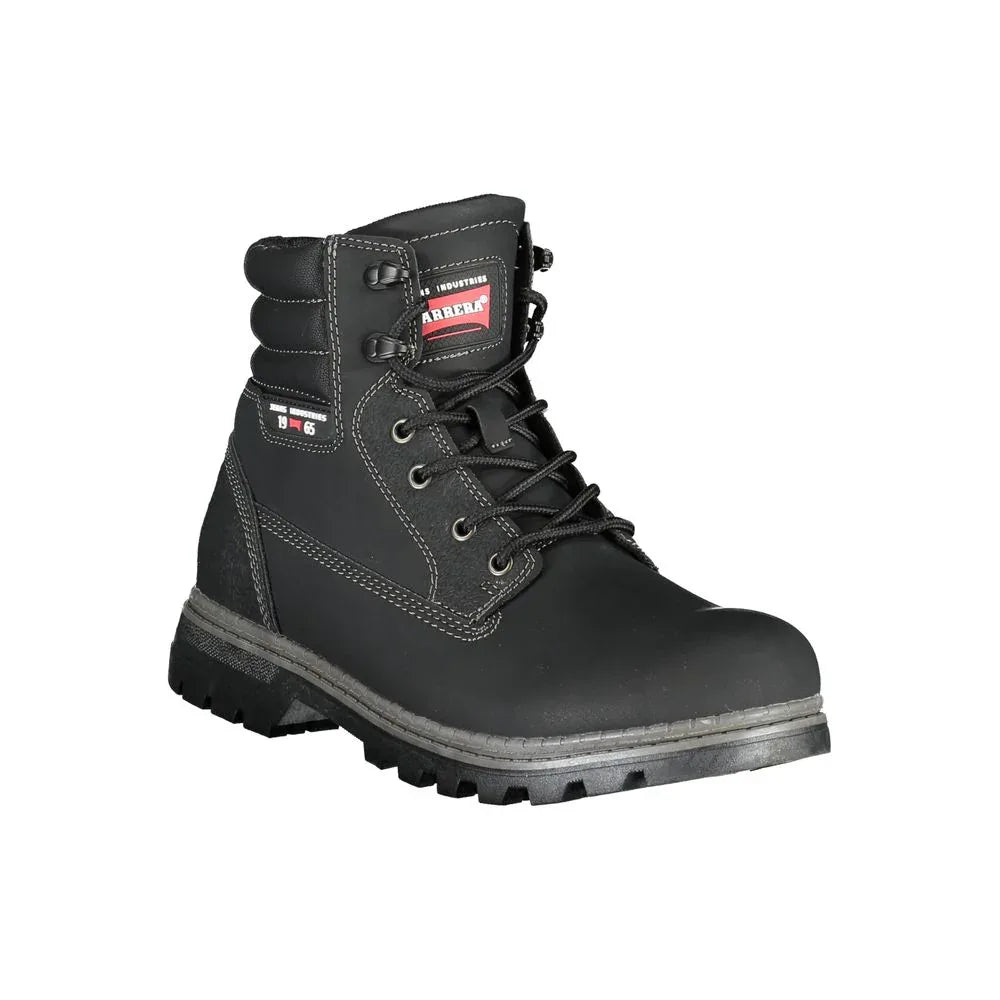 Carrera Black Polyester Men Boot - Zeiniez