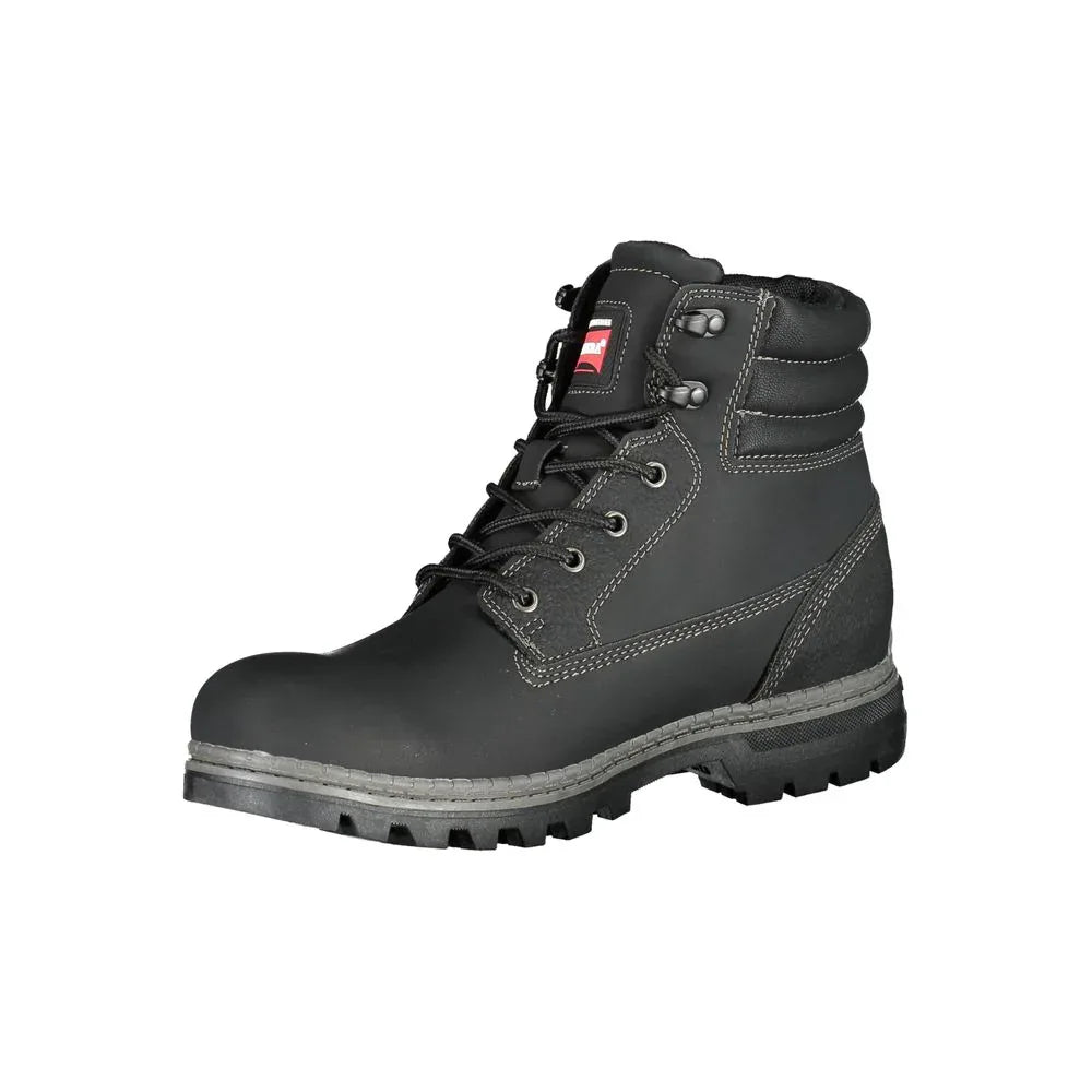 Carrera Black Polyester Men Boot - Zeiniez