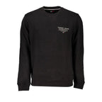 Tommy Hilfiger Black Cotton Men's Sweatshirt - Zeiniez