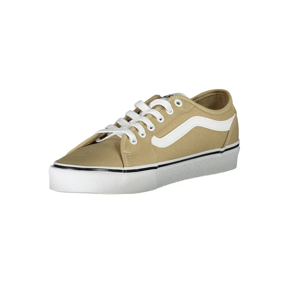 Vans Beige Polyester Men Sneaker - Zeiniez