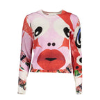 Desigual Rosa Viscosa Women Sweater - Zeiniez