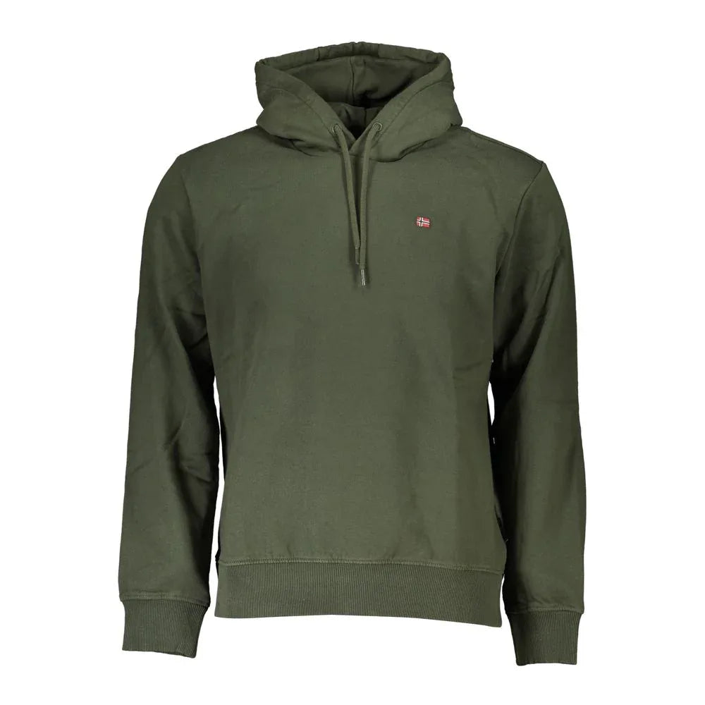 Napapijri Verde Cotton Male Sweatshirt - Zeiniez