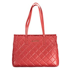 Mario Valentino Rosso Polyurethane Women Handbag - Zeiniez