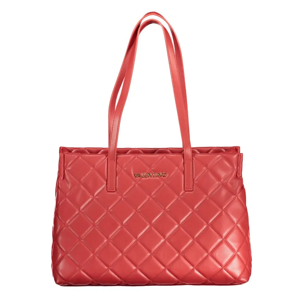 Mario Valentino Rosso Polyurethane Women Handbag - Zeiniez