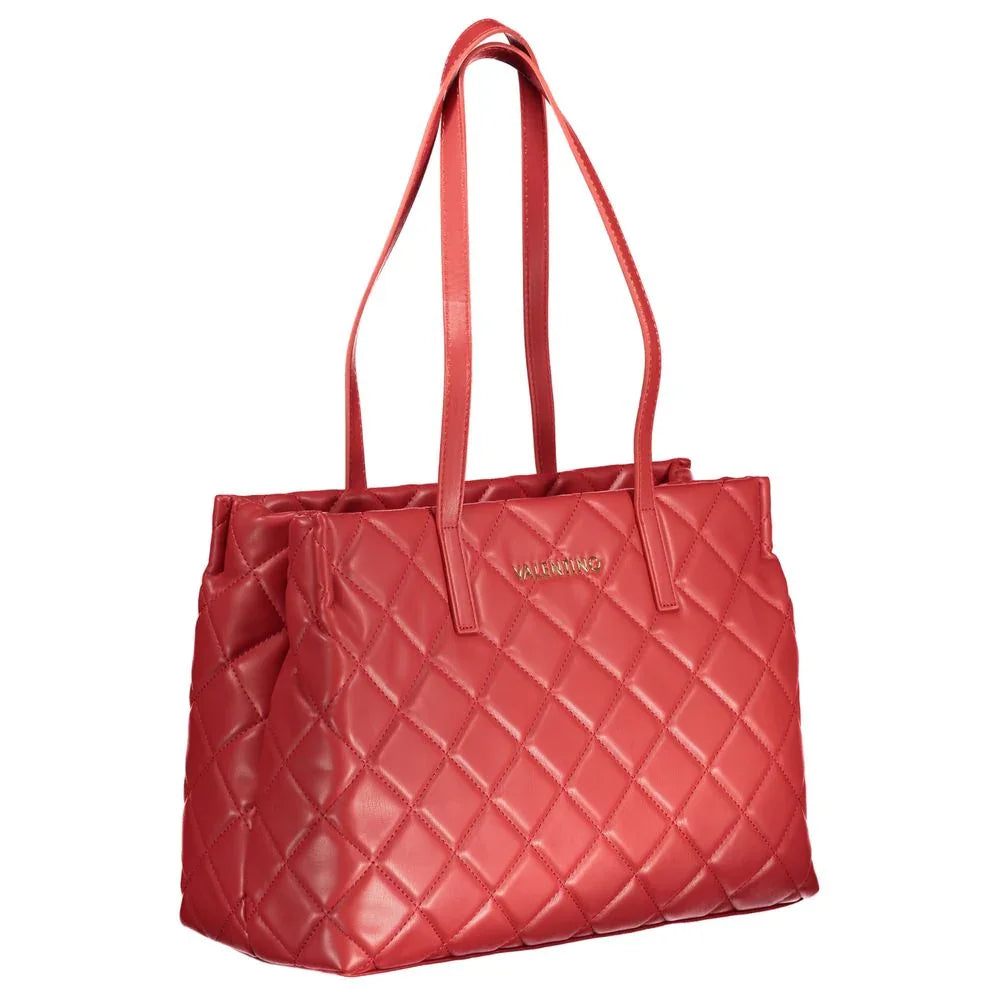 Mario Valentino Rosso Polyurethane Women Handbag - Zeiniez