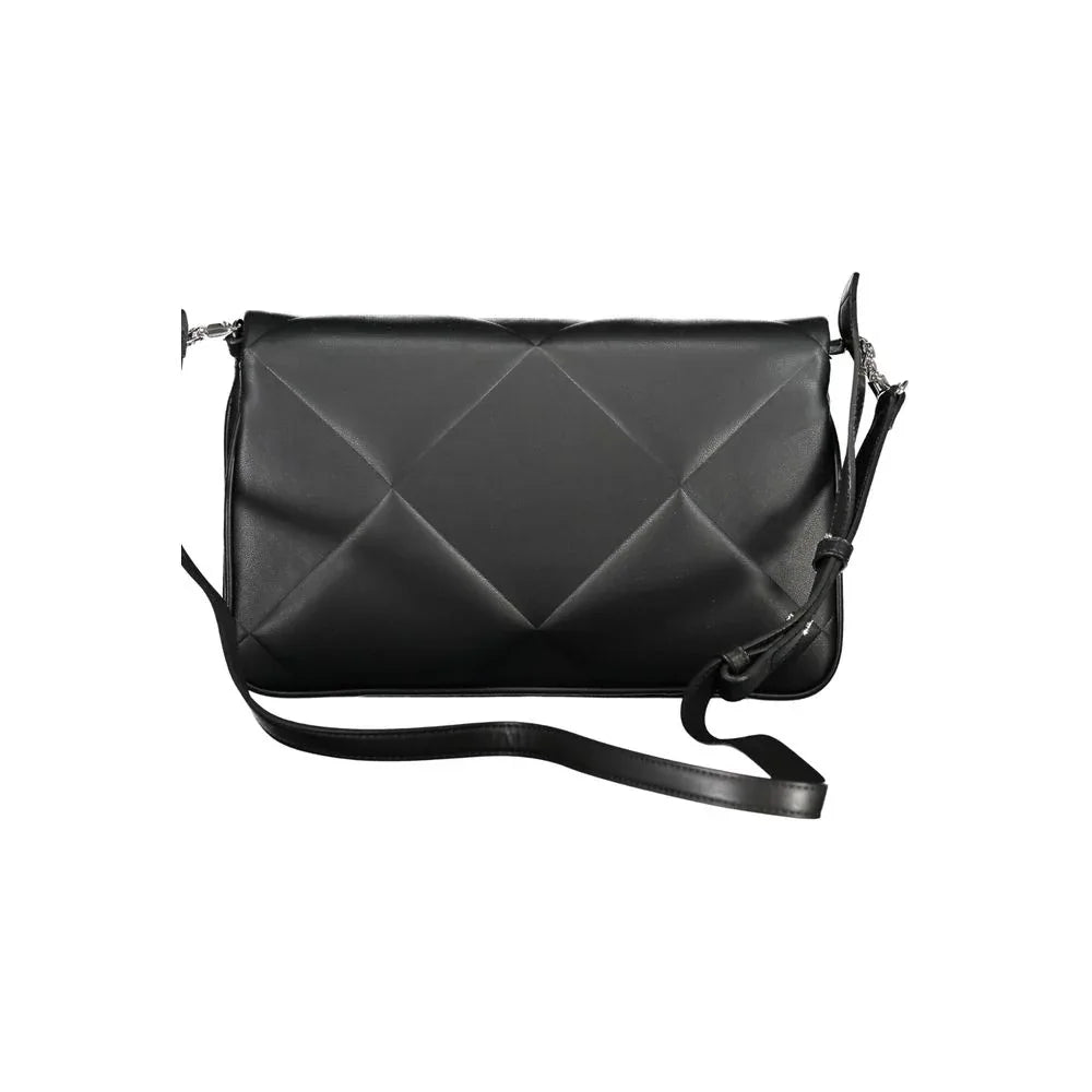 Calvin Klein Black Polyurethane Women Handbag - Zeiniez