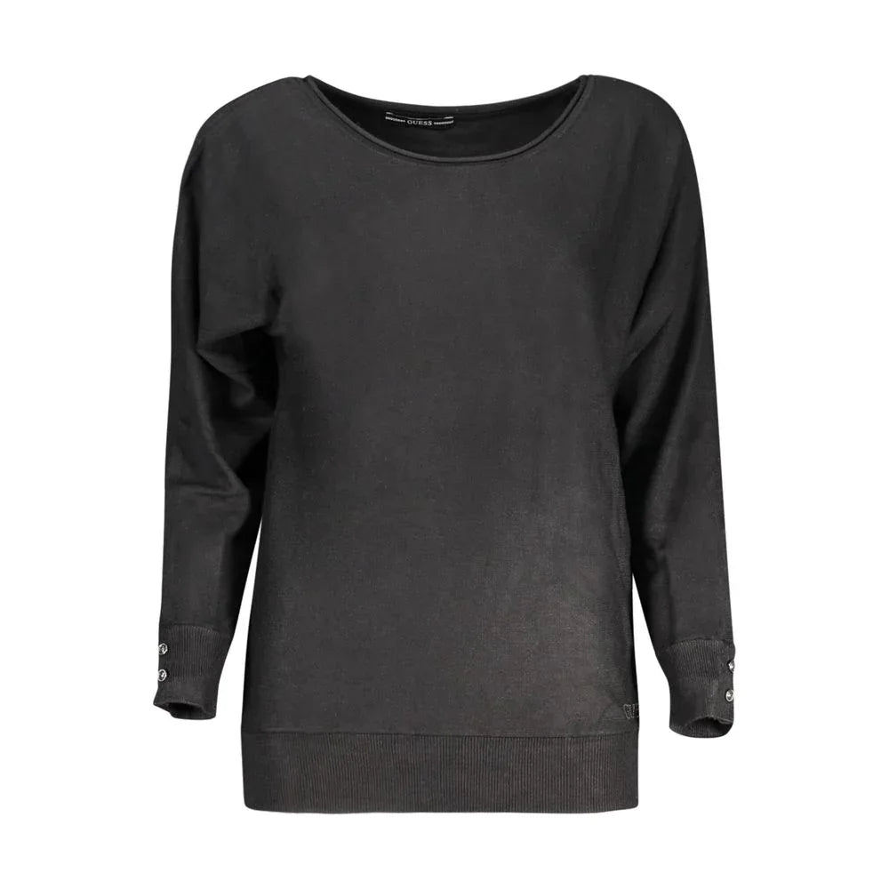 Guess Jeans Black Viscosa Women Sweater - Zeiniez