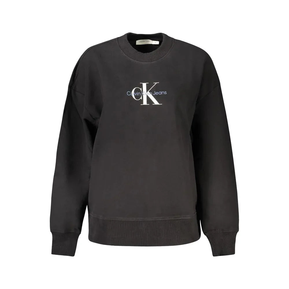Calvin Klein Black Cotton Women Sweater - Zeiniez
