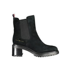 Tommy Hilfiger Black Leather Women Boot - Zeiniez