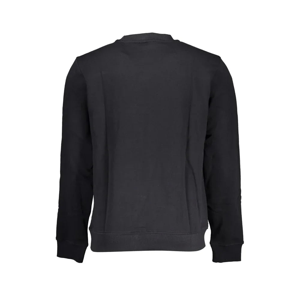 Napapijri Black Cotton Men Sweatshirt - Zeiniez