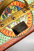 Dolce & Gabbana Red Dress Ceramic Porcelain Fashion Box Leather Sicily Dolls - Zeiniez