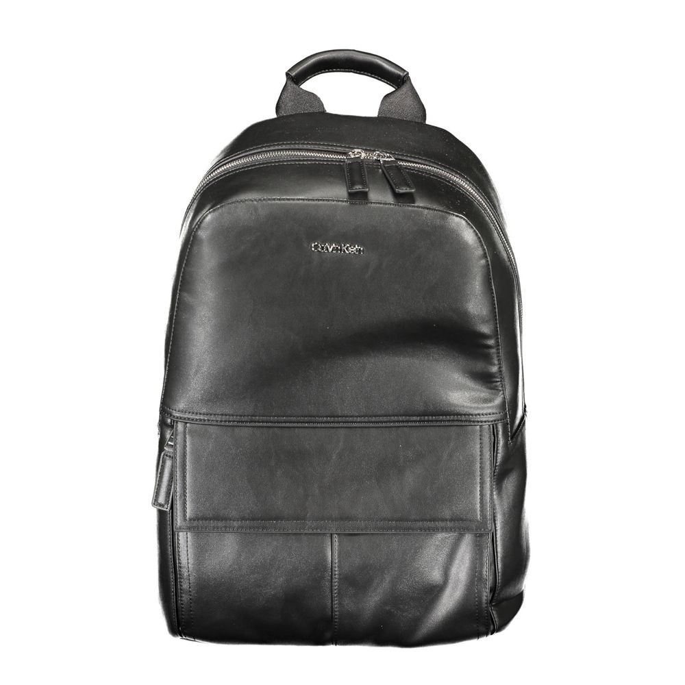 Calvin Klein Black Polyester Men Backpack - Zeiniez