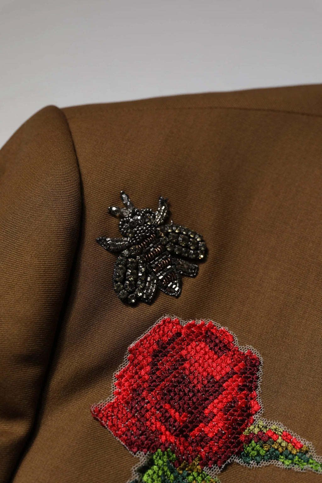 Dolce & Gabbana Brown MARTINI Single Breasted Coat Blazer - Zeiniez