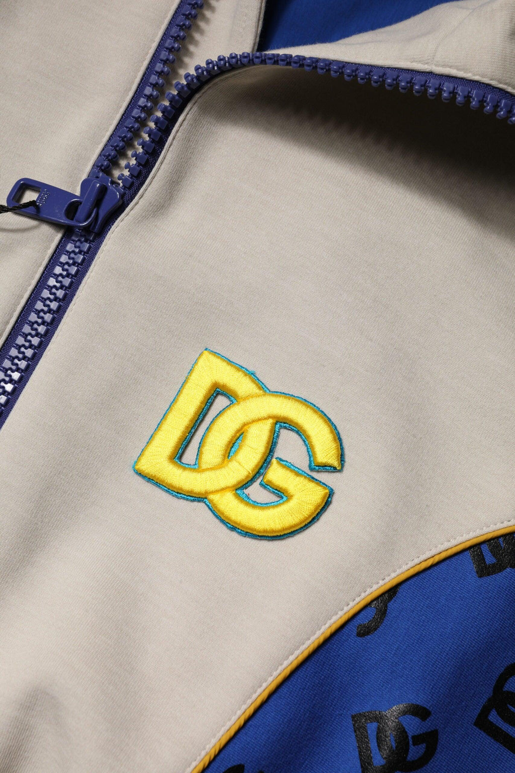 Dolce & Gabbana Multicolor Polyester Full Zip Bomber Jacket - Zeiniez