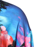 Dolce & Gabbana Multicolor Print Hooded Sweatshirt Sweater - Zeiniez