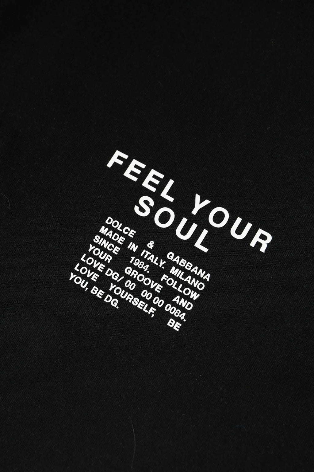 Dolce & Gabbana Black Cotton Logo Knitted Pullover Sweater - Zeiniez