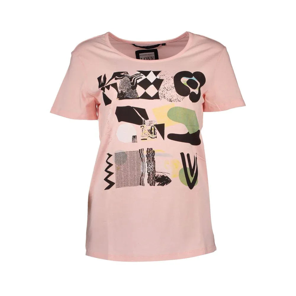 Silvian Heach Rosa Cotton Women T-Shirt - Zeiniez