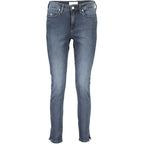 Calvin Klein Blu Cotton Women Skinny Jean - Zeiniez