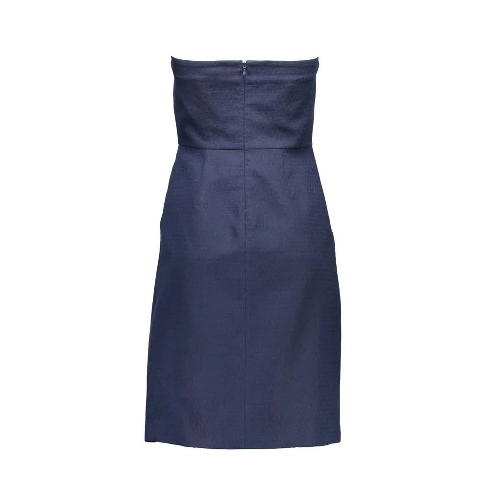Gant Blue Cotton Women Dress - Zeiniez