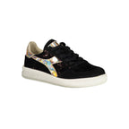 Diadora Black Leather Women Sneaker - Zeiniez
