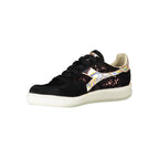 Diadora Black Leather Women Sneaker - Zeiniez