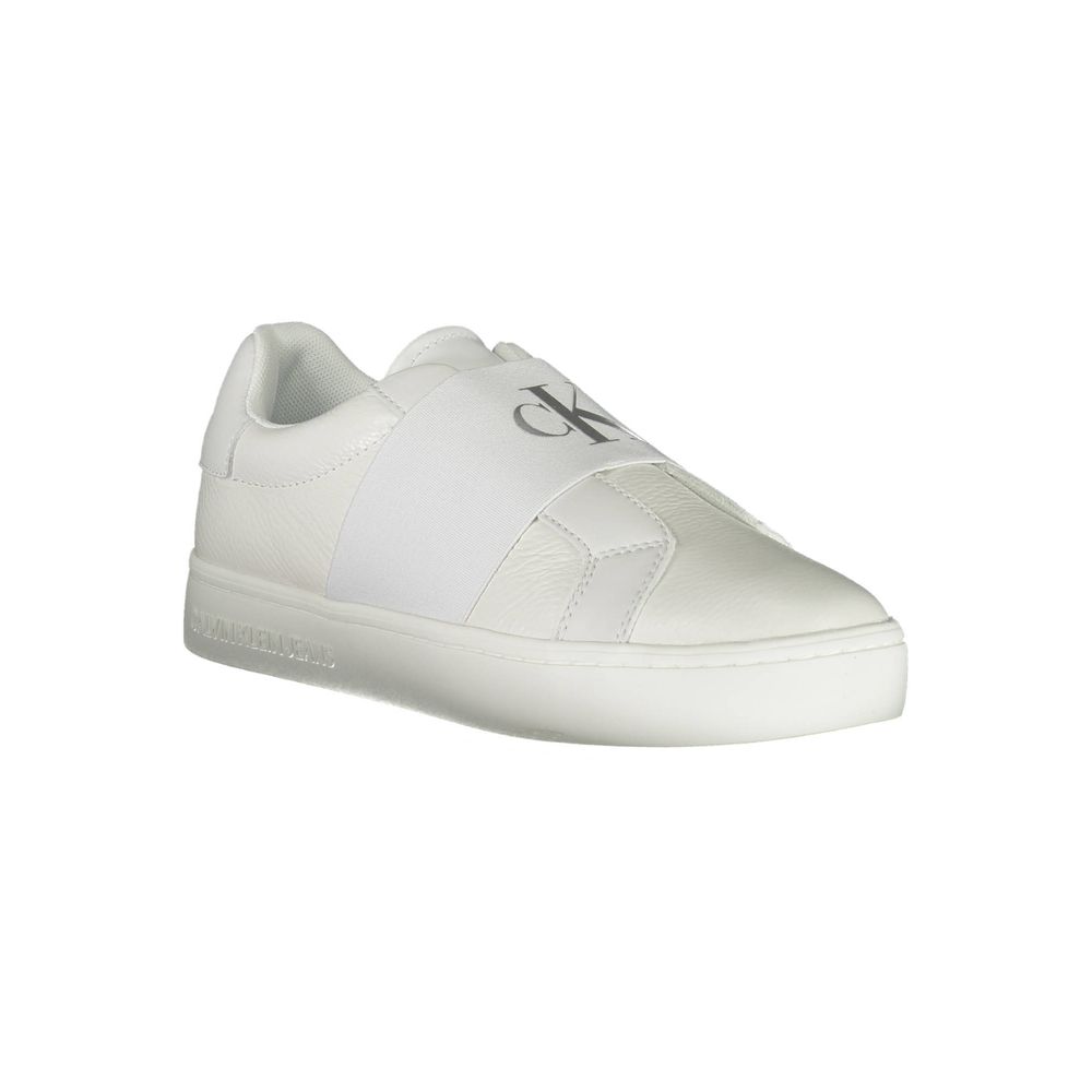 Calvin Klein Bianco Leather Women Sneaker - Zeiniez
