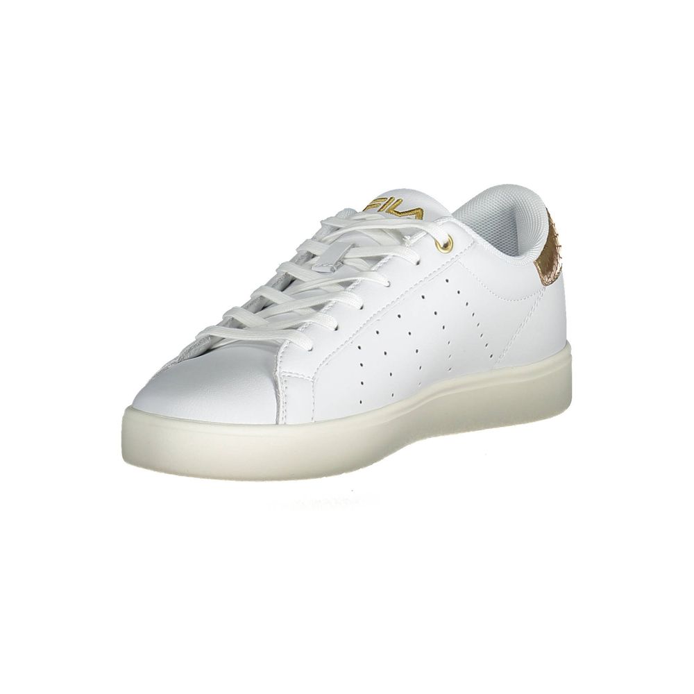 Fila White Leather Women Sneaker - Zeiniez