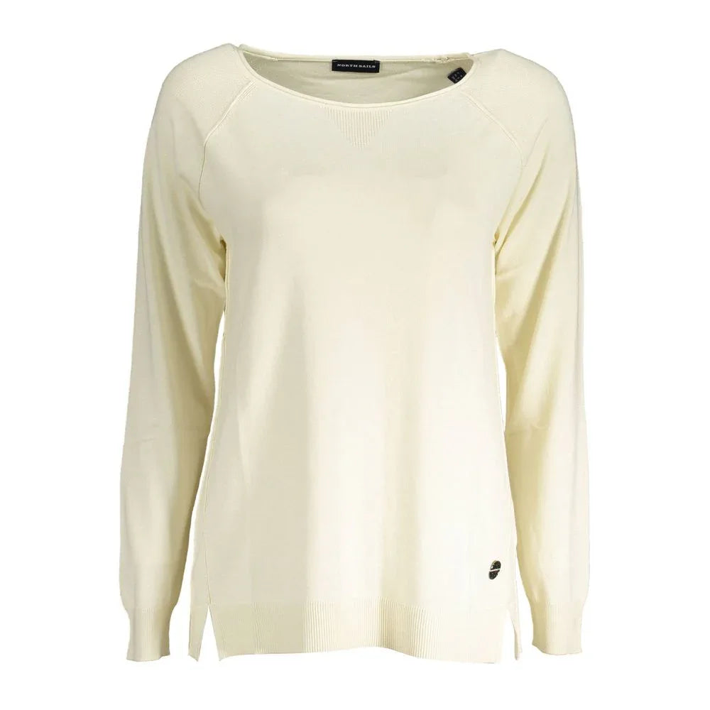 North Sails Bianco Viscosa Women Sweater - Zeiniez