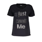 Just Cavalli Black Modal Women's T-Shirt - Zeiniez