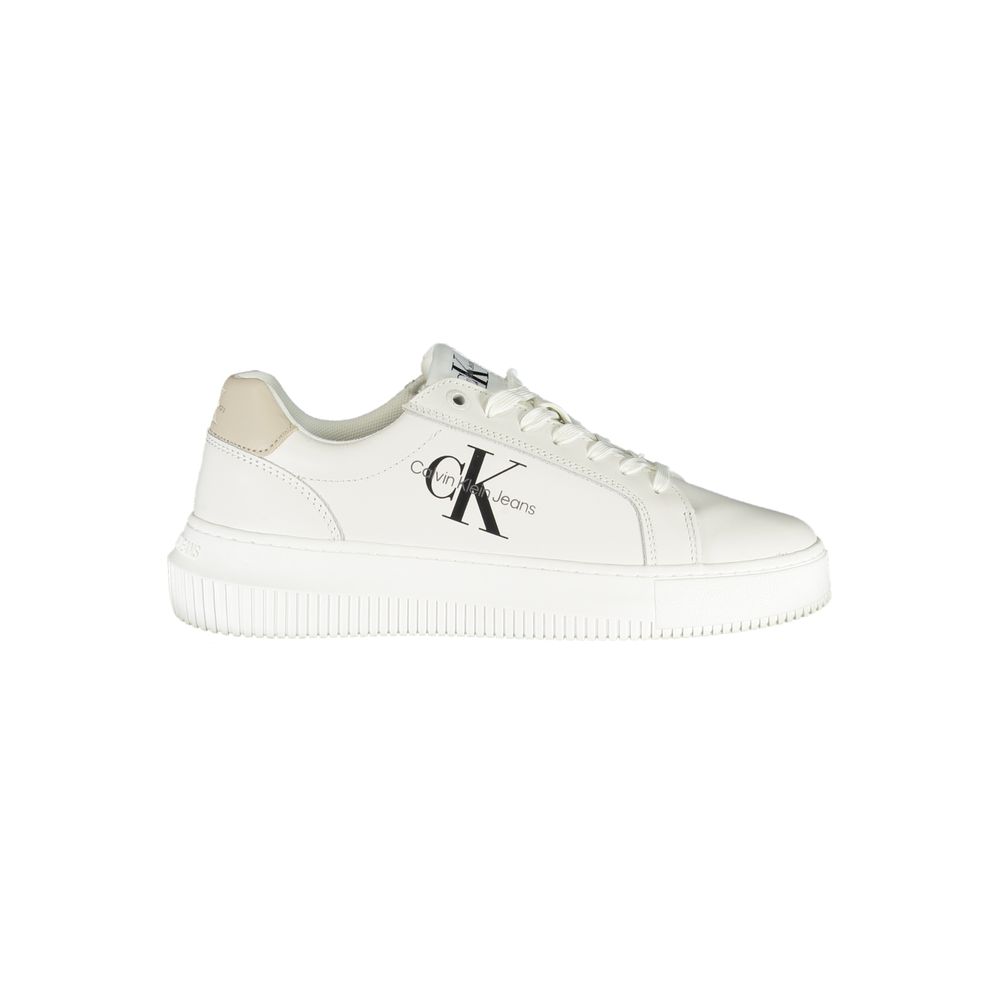 Calvin Klein Bianco Leather Women Sneaker - Zeiniez