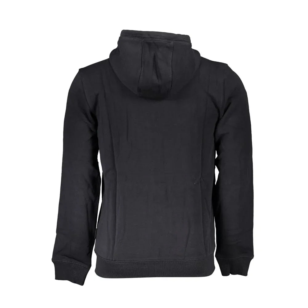 Napapijri Black Cotton Men's Hoodie - Zeiniez