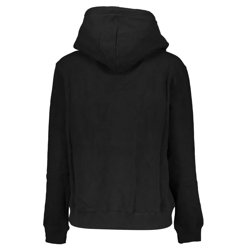 Calvin Klein Black Cotton Women Sweatshirt - Zeiniez